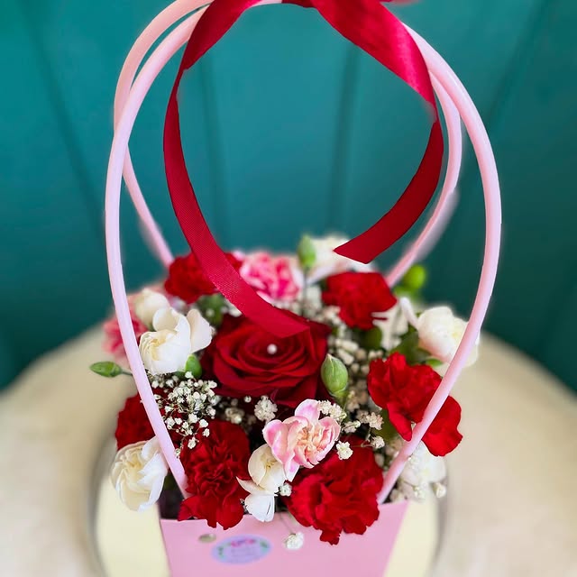 🌹Kvetinová taštička🌸
