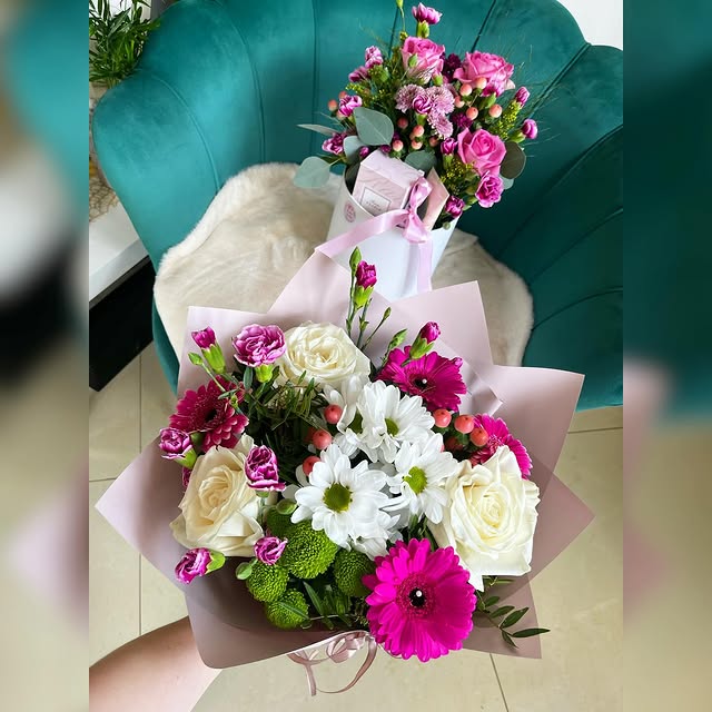 🌸Kytica+box k narodeninkám na objednávku🩷